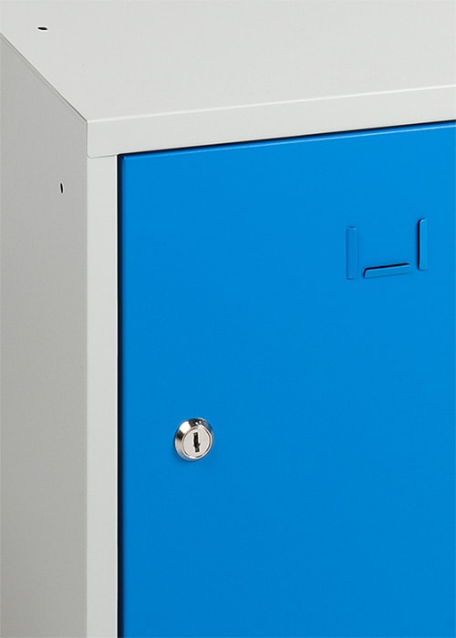 Lockerkast CBL.38.HANG-Grijs/Blauw