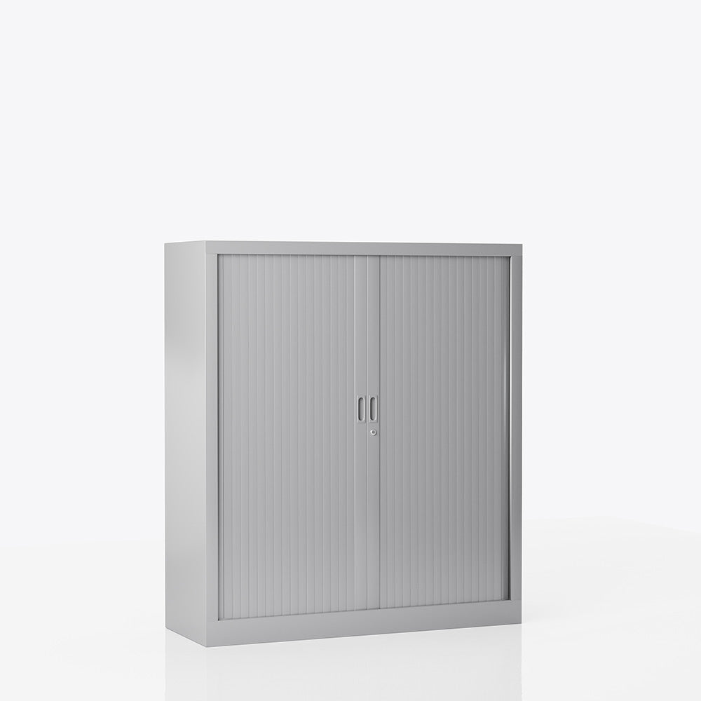 Ergonice Roldeurkast 136x120cm Aluminium