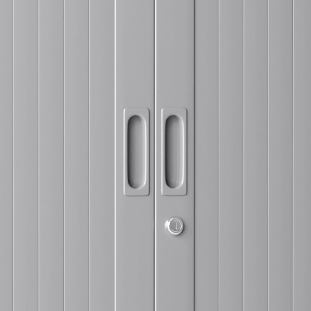 Ergonice Roldeurkast 136x80cm Aluminium