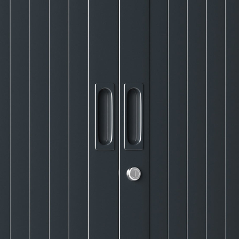 Ergonice Roldeurkast 160x100cm Antraciet