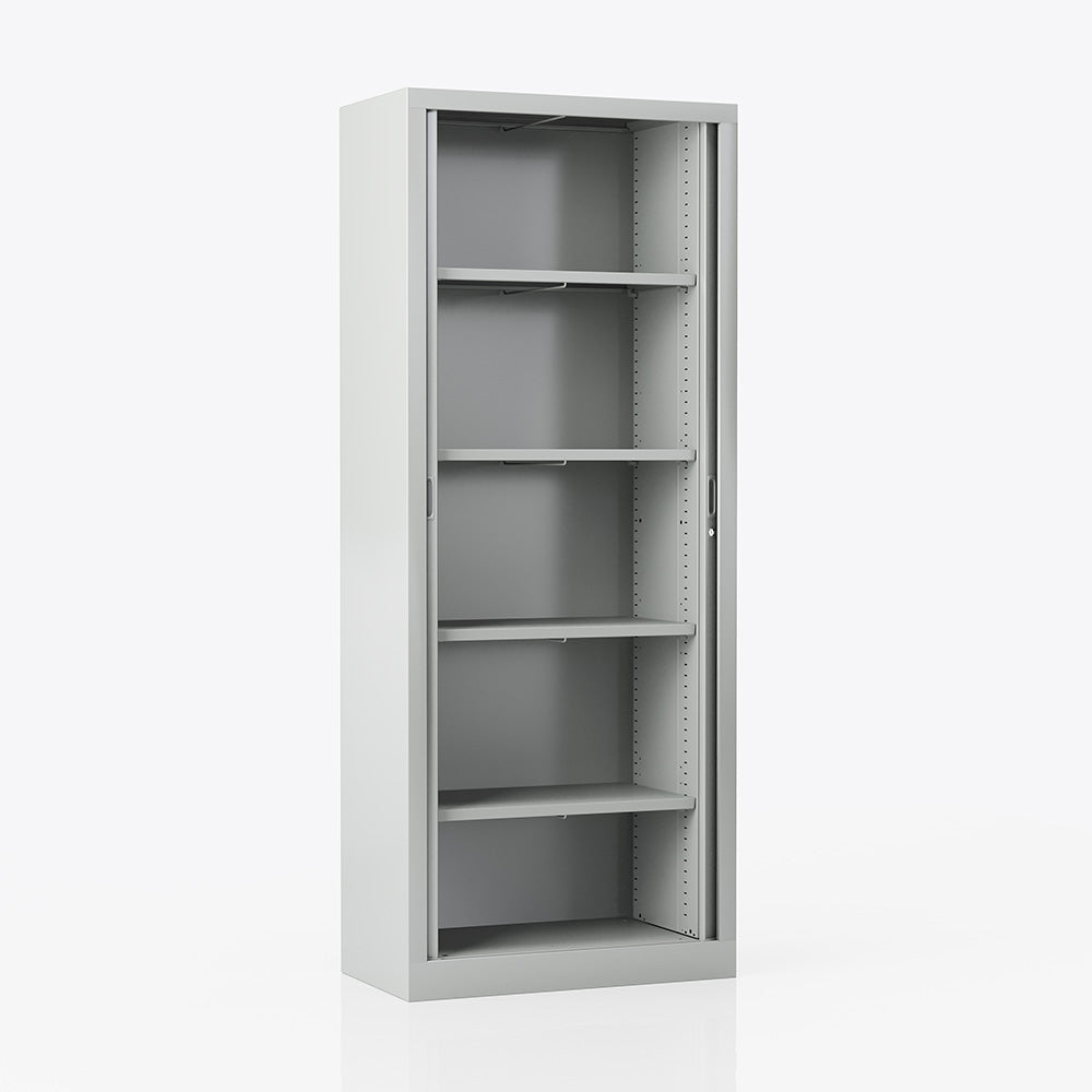 Ergonice Roldeurkast 198x80cm Grijs