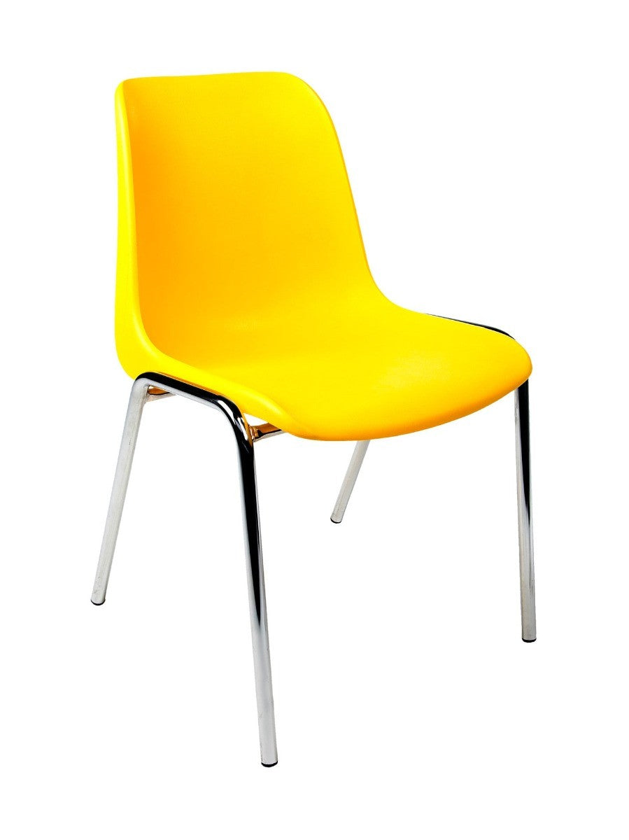 kantinestoel KUIP-frame dikte 18 mm-Geel