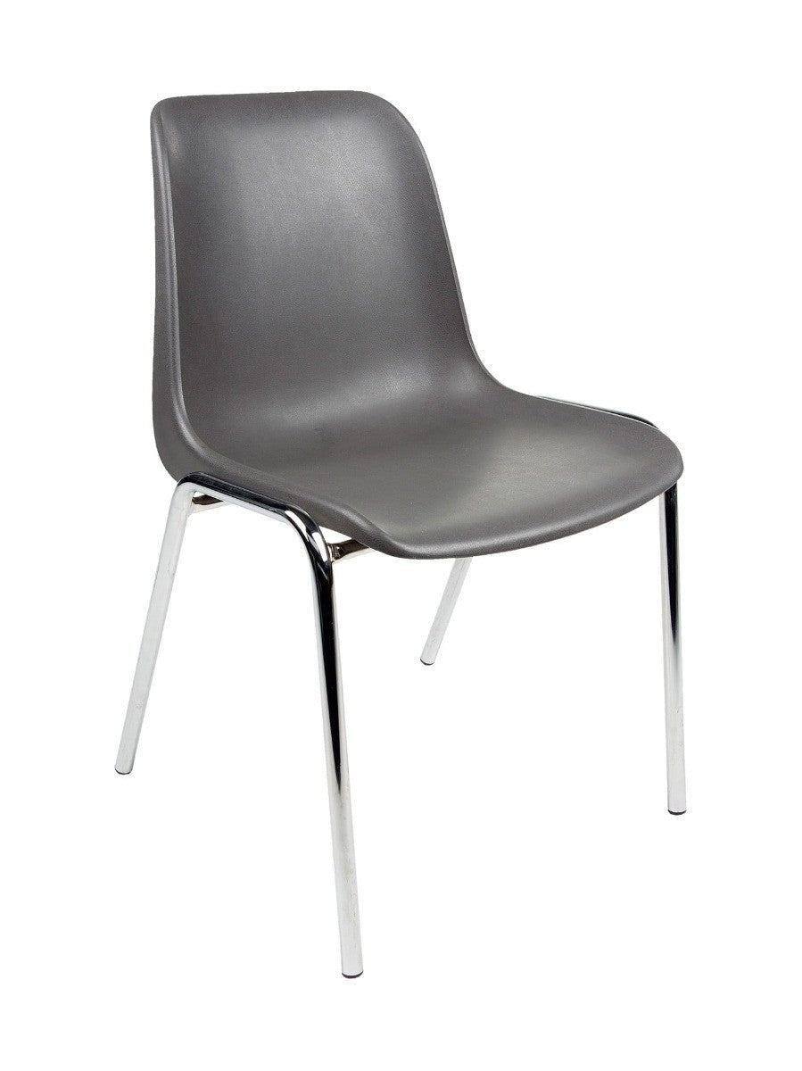 kantinestoel KUIP-frame dikte 22 mm-Antraciet