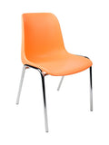 kantinestoel KUIP-frame dikte 22 mm-Oranje