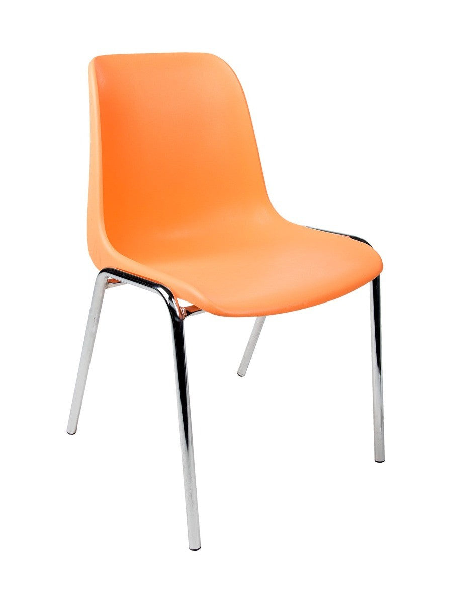kantinestoel KUIP-frame dikte 22 mm-Oranje