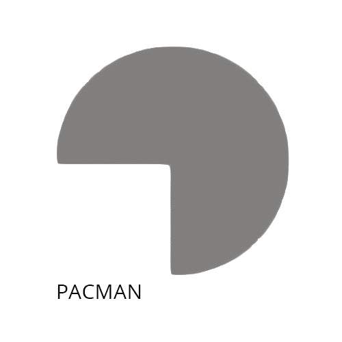 Aanbouwblad pacman120cm kersen