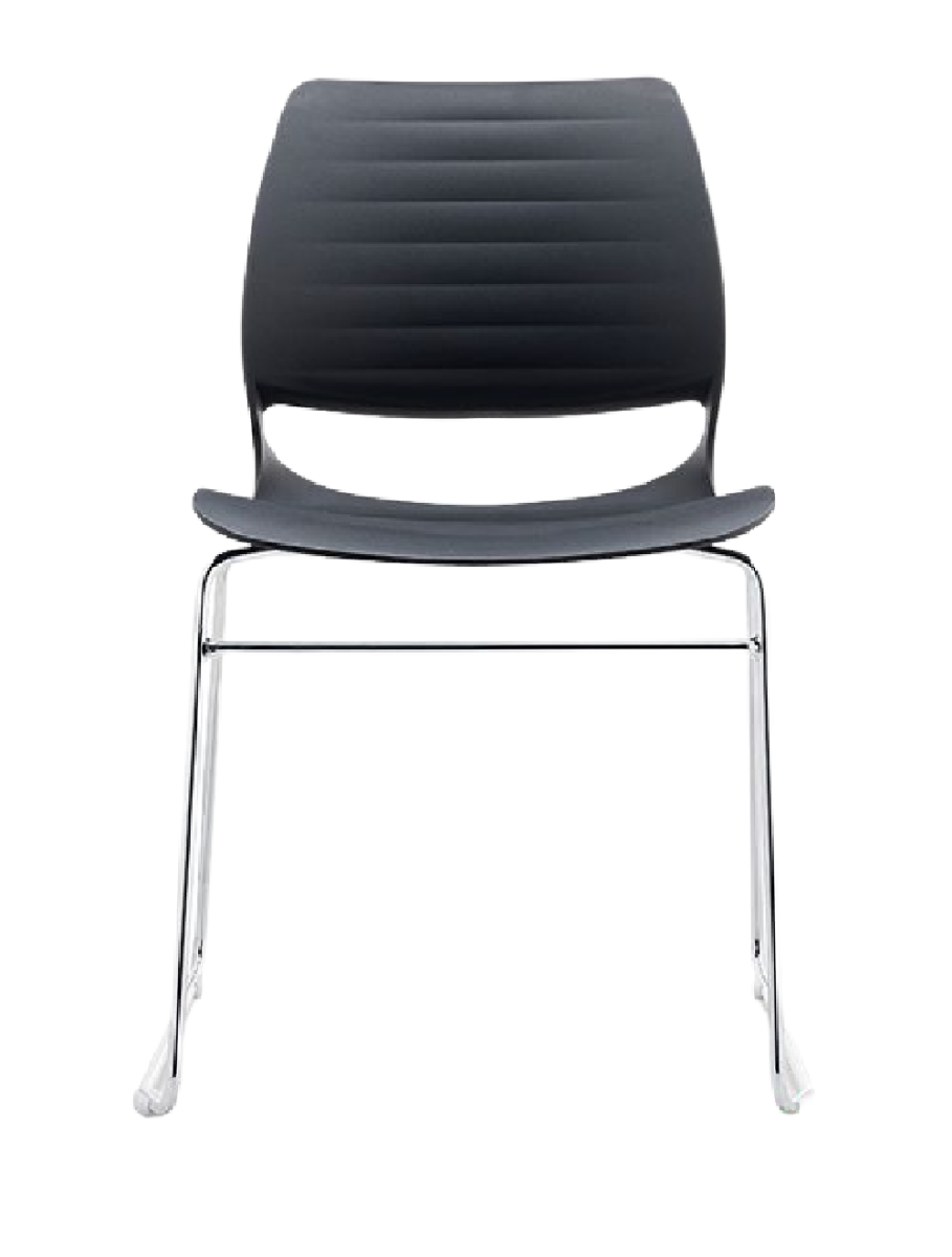 Kantinestoel Venetia zwart